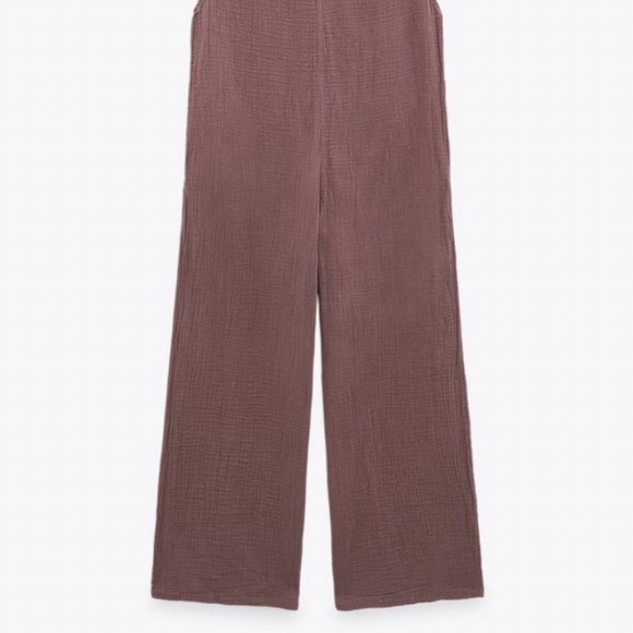 Zara wide leg strechjumpsuit - Picture 5 of 10